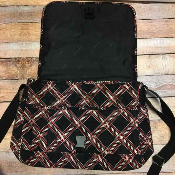 Vera Bradley Minsk Plaid Messenger Bag - Picture 2 of 9